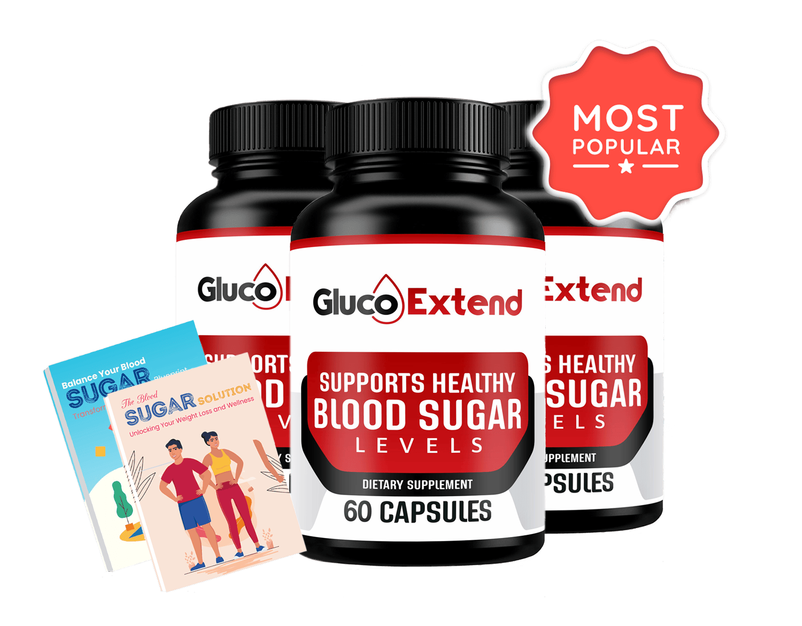 GlucoRelief 03 Bottles